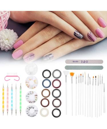 Manicure Tools DIY Decoration Portable Durable Nail File Acrylic for Nail Salon for Home - Buy Online on GoSupps.com