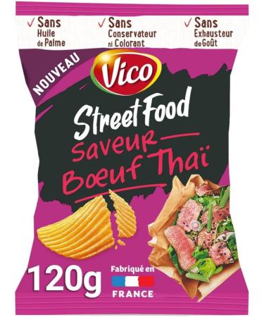 Chips ondul es au boeuf tha 120 g - Buy Online on GoSupps.com