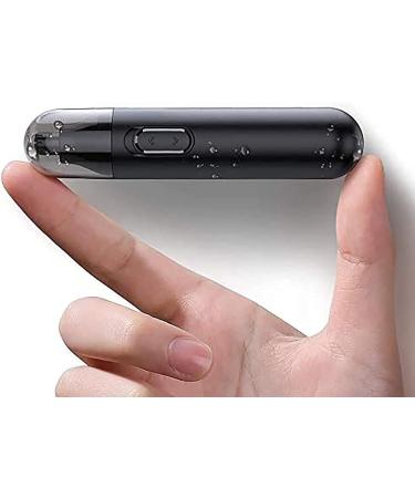 Professional Ear and Nose Hair Trimmer - Painless Battery-Operated Facial Hair Clipper for Men & Women - Waterproof Dual Edge Blades - Buy Online on GoSupps.com