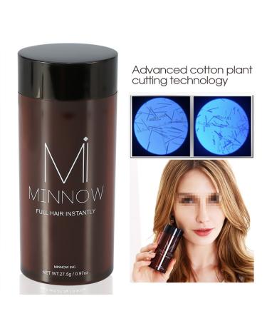 Buy Minnow 4 Hair Fiber - Bulk Hair for Men & Women Natural Look Hair Concealer for Baldness (Light Brown) - International Shipping Available - Buy Online on GoSupps.com