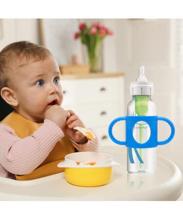 3 Pack Soft Silicone Bottle Handles for Dr. Brown Narrow Baby Bottles - Easy Grip Handles for Independent Feeding - Buy Online on GoSupps.com