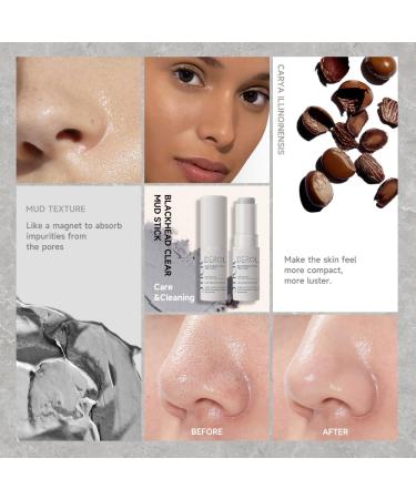 Facial Mask Skin Care Stick - Grey Oil Control Face Mask for Deep Pore Cleansing & Blackhead Removal - International Shipping - Buy Online on GoSupps.com