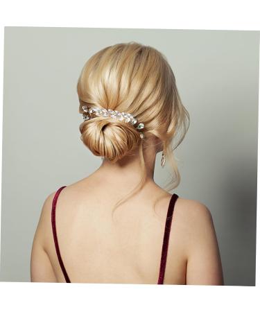 Angoily accessories hair comb bride hair clip Horse eye Fashion women's comb hairpin Crystal hair Diamond headgear girl hair side comb hair combs for women decorative - Buy Online on GoSupps.com