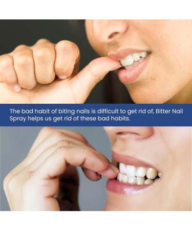 Fufu Girls Stop Nail Biting Spray Nail Biting Prevention Bitter Polish for Kids and Adults Helps Correct Nail Biting Behavior Nail Care Plant Extract Safe & Natural (2pc) - Buy Online on GoSupps.com