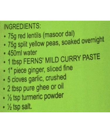 Ferns Mild Curry Paste 380 g - Buy Online on GoSupps.com