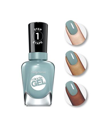 Sally Hansen Miracle Gel Grey Matters .5 Oz - Long Lasting Nail Polish - Buy Online on GoSupps.com