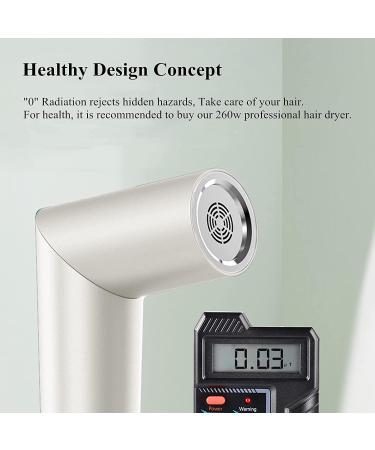 Foldable Hair Dryer Cordless Hair Dryer w/Cold/Hot Air Portable Rechargeable Wireless Blow Dryer for Children Pets Travel Home Art Painting Green - Buy Online on GoSupps.com