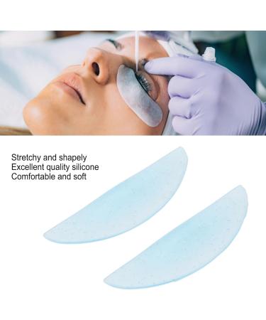 Buy Sonew Reusable Silicone Eyelash Perming Pads - Soft Curling Rods in Glitter Blue for Home & Salon Use | Easy & Convenient Lash Curling Solutions - Buy Online on GoSupps.com