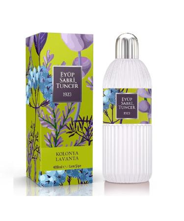 Eyup Sabri Tuncer-EST1923-Eau De Cologne Series (Lavender 400ml Glass Bottle) Lavender 13.5 Fl Oz (Pack of 1)