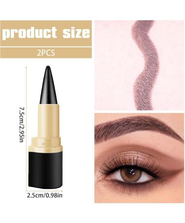  XoeLLe 2 Piece Eyeliner Gel Pen for Long Lasting and Decisive Look (Brown) - Buy Online on GoSupps.com