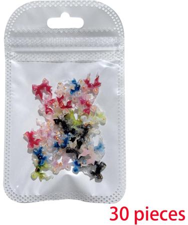 30x/Set Sweet Nails Art Mix Color Bowknot Nail Nail Supplies Nails Art Decoration For Party 30x/set Nai Mix Color Bowknot Naills Art For Acrylic Nails - Buy Online on GoSupps.com