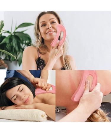 Buy Large Gua Sha Massage Device with Handle | Full Body Gua Sha for Cellulite Muscle Relaxation & Pain Relief - International Shipping - Buy Online on GoSupps.com