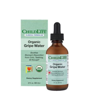 Childlife Clinicals Organic Gripe Water 2 fl oz (59 ml)