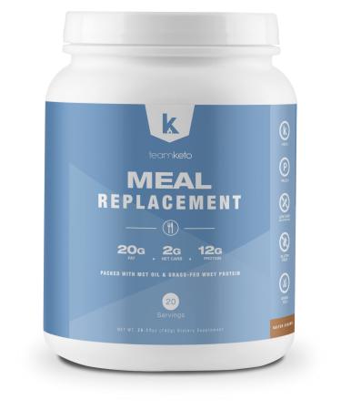 Team Keto meal Replacement Shake (Salted Caramel 20 Servings (Pack of 1)) Salted Caramel 20 Servings (Pack of 1)