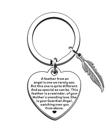 AMZQ Mum Memorial Gifts in Memory of Mum Gifts Keyring Loss of Mum Gifts Mum Remembrance Gifts Sympathy Gifts for Remembrance Mum