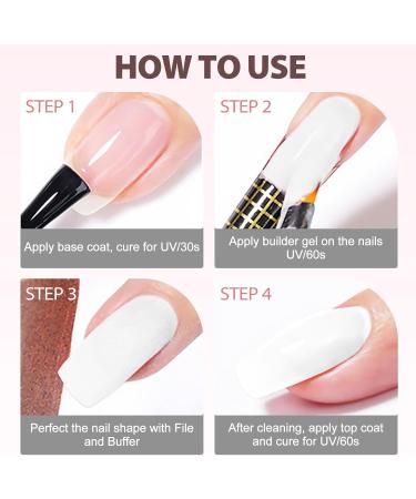  sularpek Sularpek 15ml Gel Nail Builder No HEMA & Natural TPO Free Monophase Gel for Nail Reconstruction and Stretching - Buy Online on GoSupps.com