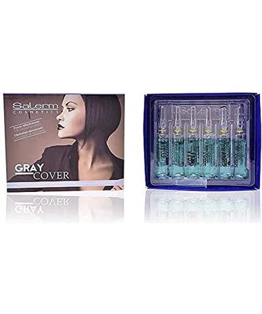 Salerm Cosmetics Cubre Canas Gray Cover Treatment Serum  12 Vials x 0.17 oz