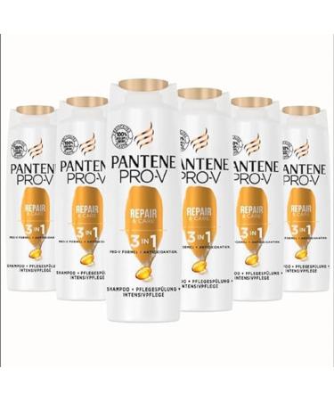 Pantene Pro-V Repair & Care 3-in-1 Shampoo & Conditioner & Intensive Treatment 6 Pack 250ml