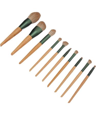 Eye Shadow Brushes Synthetic Wooden Handle Portable Travel Essential Makeup Brushes Set for Beginners - Buy Online on GoSupps.com
