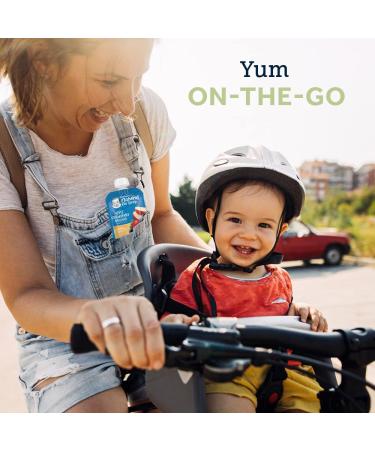 Gerber Smart Flow Banana Blueberry 12+ Months Puree 3.5 oz | Healthy Baby Food - Buy Online on GoSupps.com