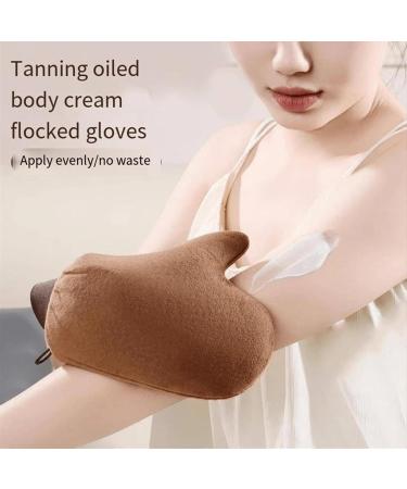 Double Sided Fake Tan Mitt Tanning Lotion Applicator Tanning Applicator Fake Tan Mitt with Nonslip Elastic Wrist and Thumb for Mousse Lotion Skin Care - Buy Online on GoSupps.com