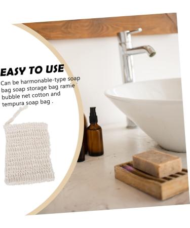 Hemoton 20 Pcs Soap Foaming Bag Soap Mesh Pouch Bar Soap Holder Soap Storage Bags Soap Mesh Bag Sisal - Buy Online on GoSupps.com
