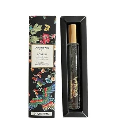 Johnny Was Love 87 Rollerball Perfume Roll Scent Black Flowers Box New USA - Buy Online on GoSupps.com