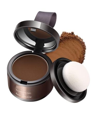Instantly Hairline Shadow Hairline Powder Root Touch Up Quick Cover Brown Hair Root Concealer for Hairline Hair Touch-Up for Thin Hair Grey Hairline Quick Cover Unisex Waterproof Dark Brown