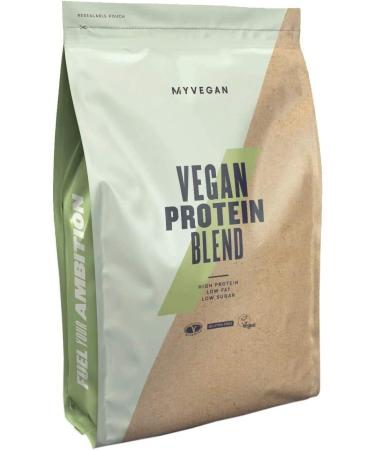 MyProtein MyVegan Protein Blend - 1kg (33 Servings) Strawberry Vegan Protein Powder with 5g BCAAs. Gluten-Free, Low Sugar, Plant Based Pea Protein - Great Tasting Strawberry Flavor - Buy Online on GoSupps.com