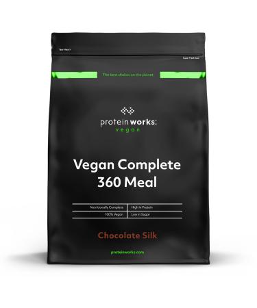 360 Vegan Complete Meal | Double Chocolate | Nutritionally balanced | 100% vegan | Quick and affordable meal | THE PROTEIN WORKS | 2kg