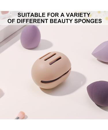 Fuyamp Makeup Sponge Holder Silicone Beauty Blender Holder Travel Case Washable Reusable Makeup Blender Cosmetic Sponge Container for Home - Buy Online on GoSupps.com