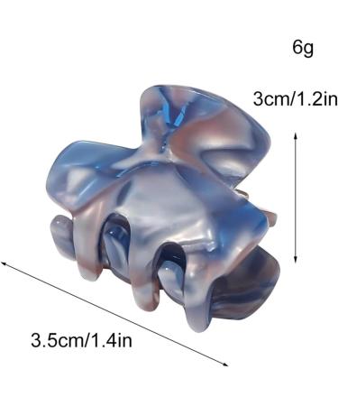 Hair Clips Hair Claw Clips Barrette Clamp Jelly Colors Ponytail Crab Girls Hair Hairpin Hair Styling Accessories Women(F1) - Buy Online on GoSupps.com