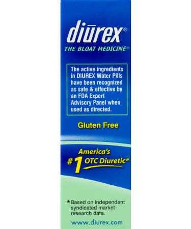 Diurex Water Pills 42 ct - Natural Diuretic for Bloating Relief - Buy Online on GoSupps.com