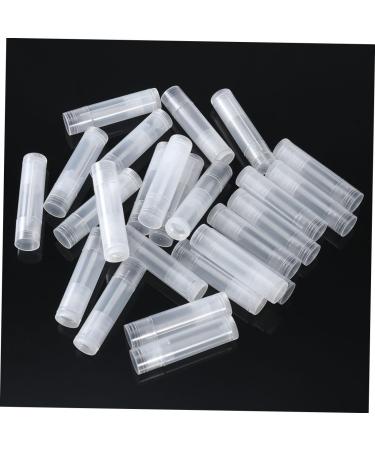 BIUDECO 100pcs Empty Lipstick Tube Empty Lip Gloss Tubes Lip Gloss Holders Lip Balm Tubes for DIY Clear Pp - Buy Online on GoSupps.com