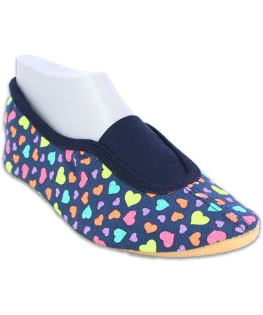 Beck Girls Hearts RIST Gymnastics Shoes - Dark Blue - 25 EU - International Shipping Available - Buy Online on GoSupps.com