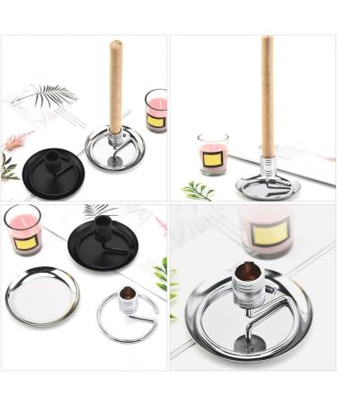Gleavi 5 Sets MOXA Seat Storage Base | Stainless Steel Moxa Stick Holder & Burning Frame | 10x10cm | Premium Metal Bracket - International Shipping Available - Buy Online on GoSupps.com