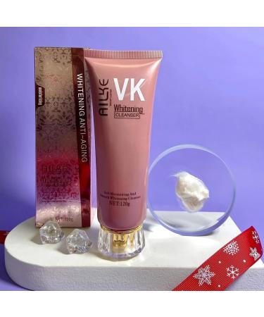 AILKE BOOST LUSTER AILKE Whitening antiaging facial cleanser oil control cleans pores reduces blackheads and pimples does not dry out the skin for all skin types facial cleansing 120 ml pack of 2 2 pieces - Buy Online on GoSupps.com