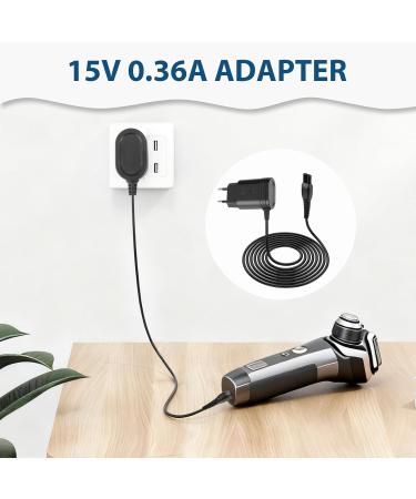 15V Chargeur Tondeuse Rasoir pour Philips HQ8505 Compatibilit avec Philip HC5630 QP6651 QP6510 QP6520 QP6530 QP6541 QP6620 QP6650 MG7745 MG7730 MG7720 Adaptateur Alimentation 1.2M - Buy Online on GoSupps.com