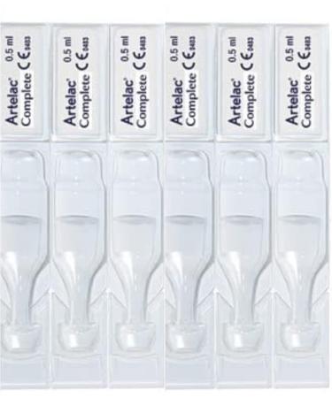  Artelac Complete Dry Eye Drops - 30 Doses of 1ml Each - Moisturizes and Calms Instant Eye Shape - Eye Drops for Dry Eyes - Bausch + Lomb - Buy Online on GoSupps.com