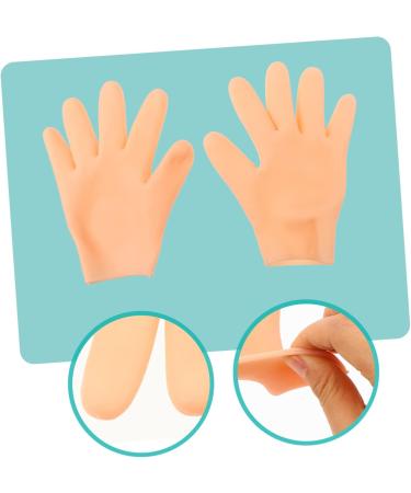 Ipetboom 1 Pair Moisturizing Gloves Night Black Gel Moisturizing Gel Mittens Hydrating Gloves Hands Care Gloves Sleeping Gloves Womens Gloves Dry Skin Care Gloves Sebs Spa Women's Cosmetic - Buy Online on GoSupps.com