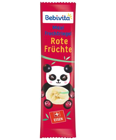 Bebivita fruit bar MAXI BITE ME! Red fruits pack of 16 (16 x 35 g)