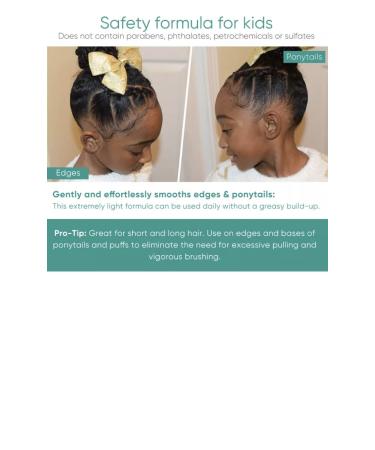 Kids Curly Edge Control Wax | Strong Hold Non-Greasy Hair Gel for All Hair Types | Shine & Condition International Shipping - Buy Online on GoSupps.com