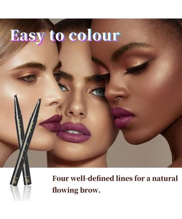 Buy Eyebrow Microblading Pen - Long-Lasting Waterproof 4 Point Makeup - 03# Light Gray - International Shipping Available - Buy Online on GoSupps.com