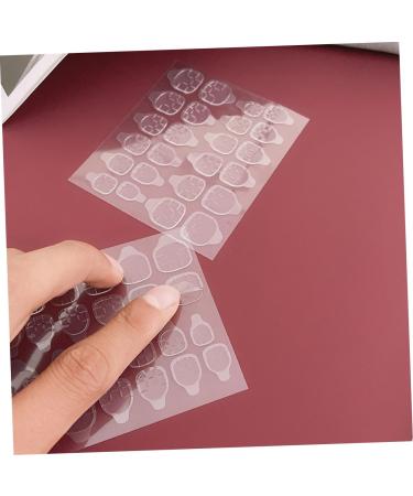 PLAFOPE 20 Sheets Transparent Double-Sided Nail Glue Stickers Waterproof Nail Tabs for Easy Secure Attachment of False Nails Suitable for Festive Daily Occasions - Buy Online on GoSupps.com