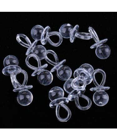 Buy Folpus 4x12pcs Lovely Acrylic Pacifier Charms - Perfect Baby Shower Party Favors | International Shipping Available - Buy Online on GoSupps.com