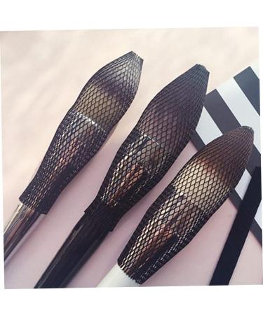 FOMIYES Cosmetic Brush Pen Guard 300 pcs Eyeshadow Applicator Handbag Shadow Guard Covers Tool with Paint Etc Cap Women 100pcsx3pcs Blackx3pcs - Buy Online on GoSupps.com