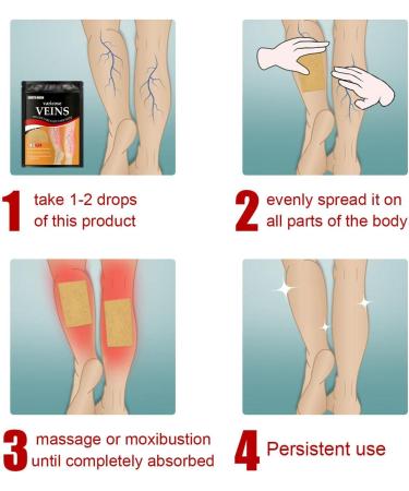 Ruilonghai Venengesundheit - Effective Varicose Vein Treatment | 12/24/36 Pieces for Vein Health & Spider Veins - Buy Online on GoSupps.com