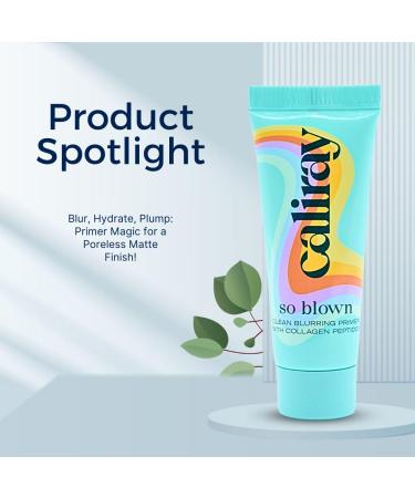 Caliray Mini So Blown Blurring & Hydrating Primer - Collagen Peptide & Niacinamide | 0.34 oz | International Shipping Available - Buy Online on GoSupps.com