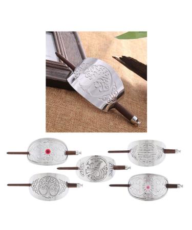 Sharprepublic Hair Clips for Women | Stylish Hairpins & Headdresses with Wooden Sticks - International Shipping Available - Buy Online on GoSupps.com