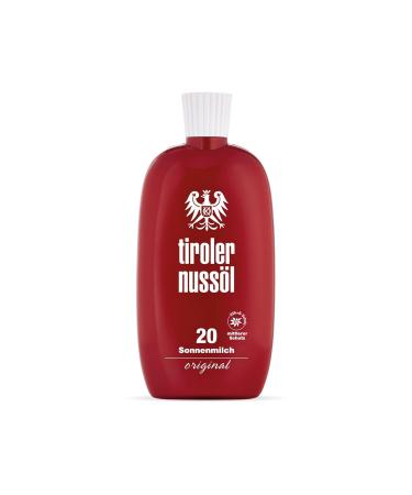 Tyrolean Nut Oil Sun Lotion SPF 20 - Waterproof 150 ml | International Shipping - Buy Online on GoSupps.com
